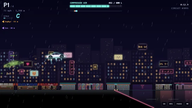 In-game capture of the Tokyo circuit.
